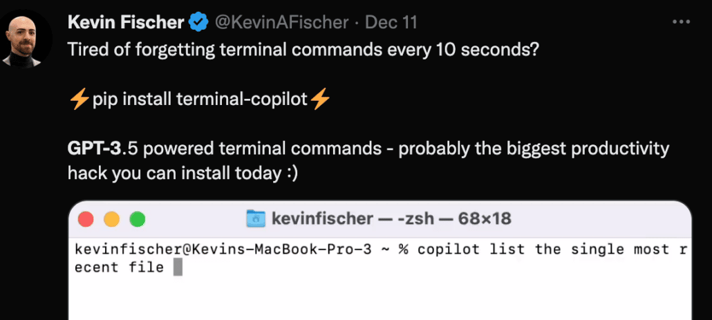 tweet_van_kevin_fischer_terminal_commands_niet_iedere_10_seconde_zelf_uitvoeren_script_gpt-3